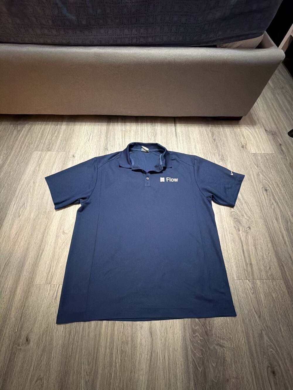 Nike Dri-FIT Polo Shirt Blue Flow Corporate Golf